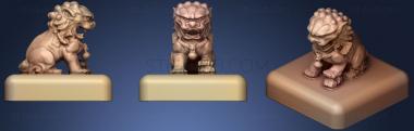 3D model Lion Box (STL)